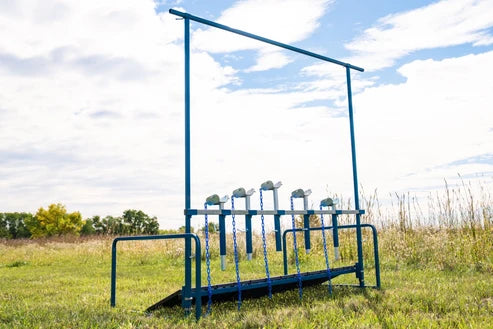 Sydell 5-Head Show Rail | #0740-5COMP / #0740-5 / #0741-5 / #0742 | Size 76" x 46" | For Sheep & Goats