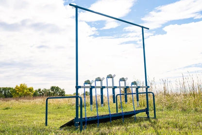 Sydell 5-Head Show Rail | #0740-5COMP / #0740-5 / #0741-5 / #0742 | Size 76" x 46" | For Sheep & Goats