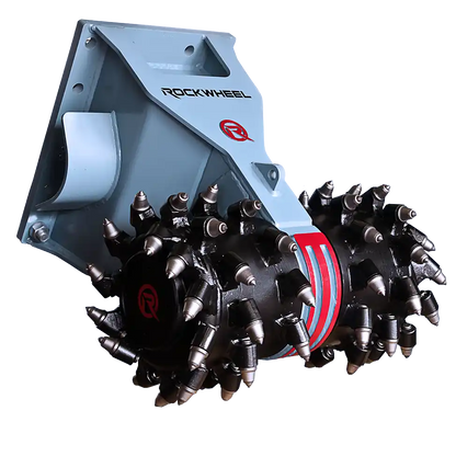 RockZone Rockwheel Twin Drum Cutters | Model D20 & D30 | Width 42" - 46" | Machine Size 17 - 42 Tons | For Excavators