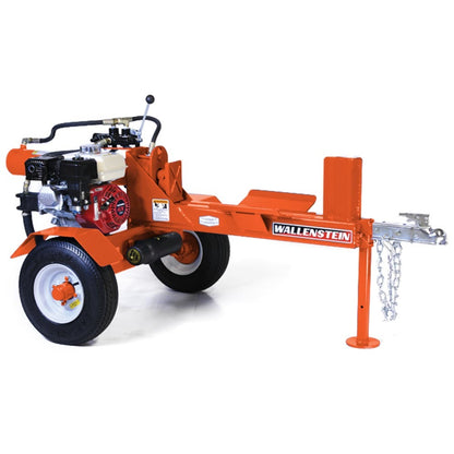 Wallenstein | Log Splitters | Models WX500 Series | Width 24" Split Opening | 20-Ton Split Force | Horizontal & Vertical Orientation | For Heavy-Duty Wood Processing