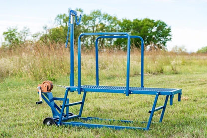 Sydell Winch Blocking Stand | #0750 | 20" x 48" Deck | For Adjustable Sheep & Goat Show Stand