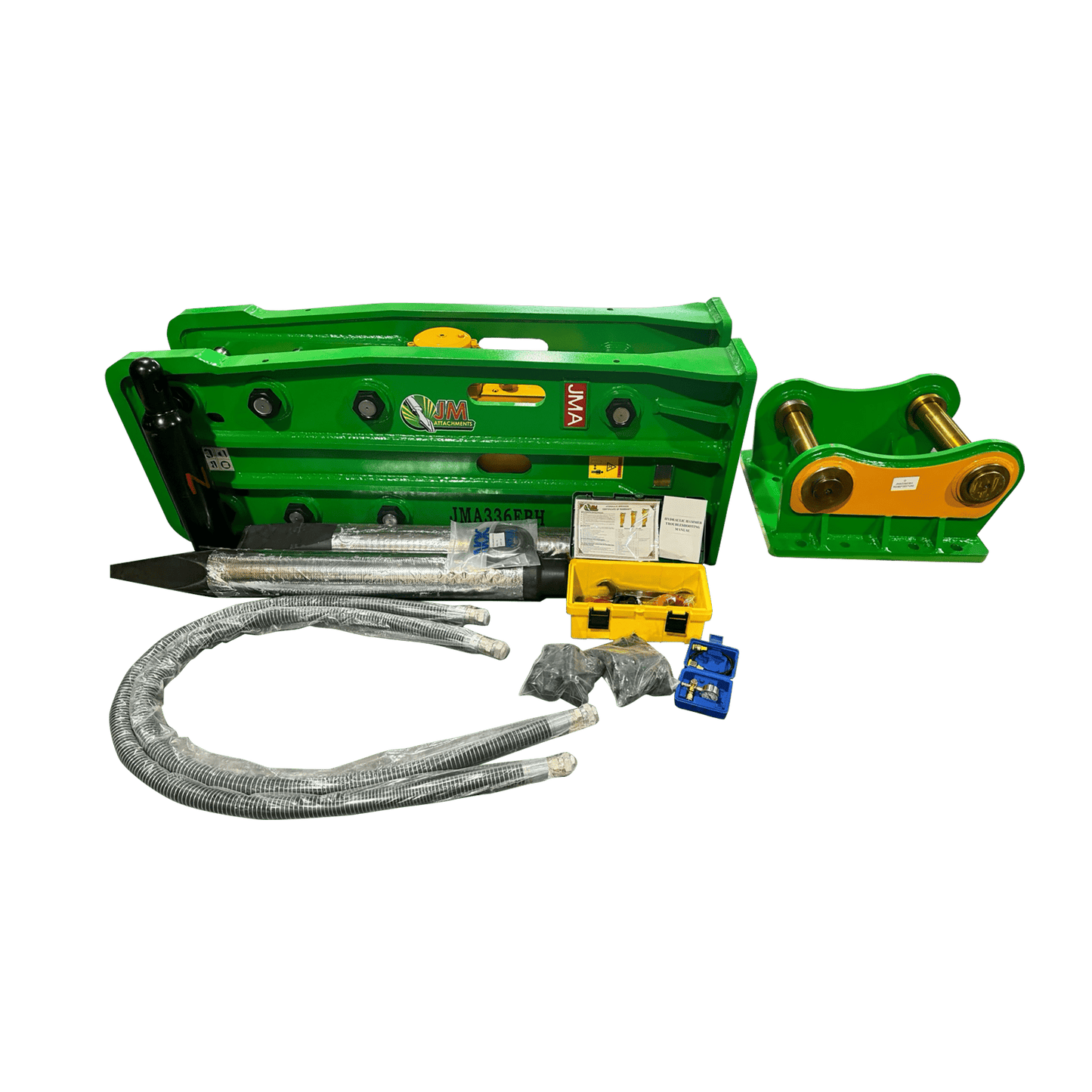 JMA Attachments Hydraulic Hammer | Energy Class 7,500 Joules | For 30 – 50 Tons Excavators