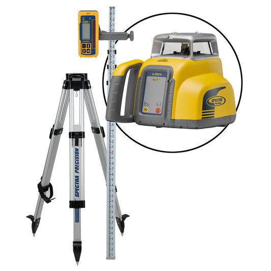 Spectra® Geospatial LL300N Laser Level Package