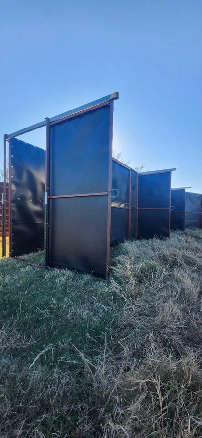 Barn & Trap Pro-Series 14-Piece Heavy-Duty Game & Hog Trap System | Wall Height 8' | For Wildlife Management