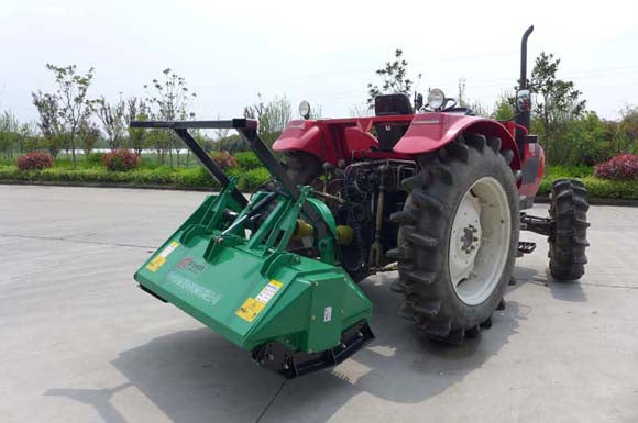 Farmer Helper | Forestry Mulcher | Model FH-FFM140 | Cutting Width 55" | Horsepower 70 To 110 HP | Hammer Teeth | Category II 3-Point Hitch | For Tractors
