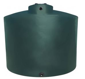 Norwesco 7750 Gallon Water Tank Only in Dark Green With Fitting