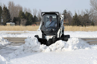 Erskine V-Plow | Blade Width 84", 96" & 108" | 15–20 GPM | For Skid Steers