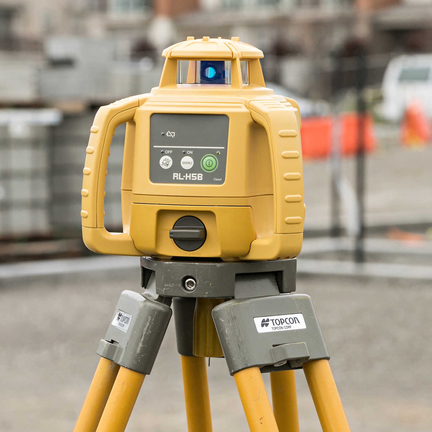 Topcon RL-H5B Self-Leveling Laser Level with LS-80X Laser Sensor