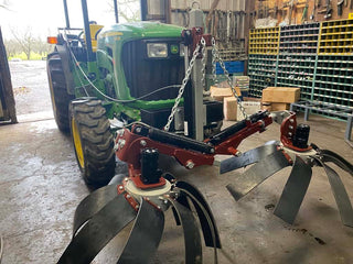 Agrishield Vineyard Berm Sweepers | Model 2100 Series – Front Mount Sweeper | Horsepower 40-80 HP | For Tractors
