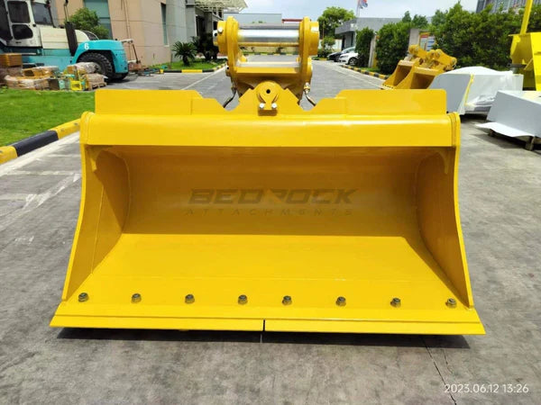 Bedrock Attachments Tilt-Ditch Cleaning Bucket | Width 79-Inch | Capacity 1.23 CU M | Machine Size 20-30 Tons | For Excavator