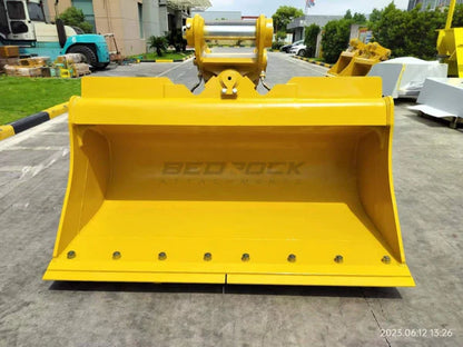 Bedrock Attachments Tilt-Ditch Cleaning Bucket | Width 79-Inch | Capacity 1.23 CU M | Machine Size 20-30 Tons | For Excavator