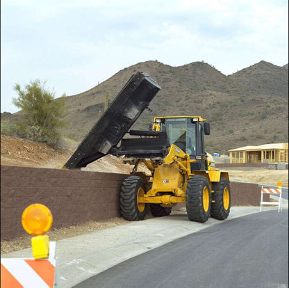 Paladin Side Dump Bucket With BOE | 1 Yard to 3.5 Yards | For Wheel Loader