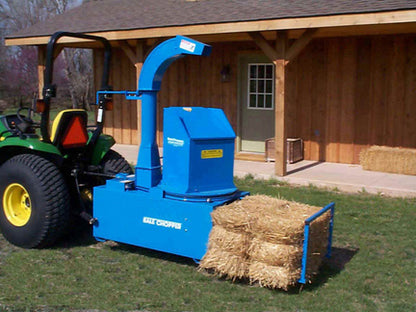 Harper Industries Top Feed Straw Blower Trailer Mounted | 32 Knives  | Skid Type