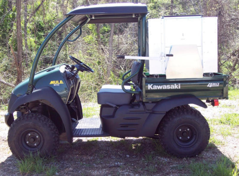 Stull Feeders Gravity Flow Feeder | Models 200, 300 & 400 LB | 15–25 HP | For ATV & UTV