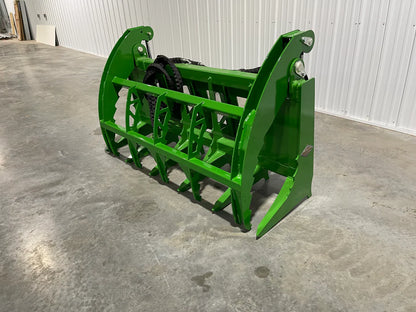 Top Dog Attachments Granite Grapple | Width 54"-84" | Horsepower19 to 75 HP | John Deere Quick Attach | For Tractor