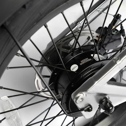 JackRabbit | Micro Electric Bike | Model MG Doble | Lightweight 2-Up Electric Micro Hauler | 20” & 24” Street Tires | 749W Cargo Motor | 48+ Mile Range | For Urban, Travel & Everyday Missions