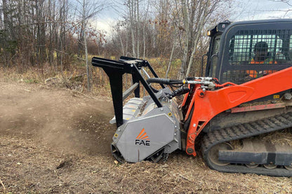 FAE | UML/SSL VT & SONIC Forestry Mulcher | Models 150 & 175 | Width 62" & 71.6" | Shreds Up to 7.9 Inches | Hydraulic Flow 115 & 200 GPM | For Skid Steers