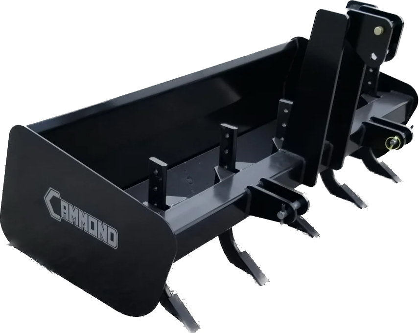 Cammond Economy Box Blade | Model BB48 To BB72 | Working Width 48" To 72" | Up To 40 HP | For Tractor