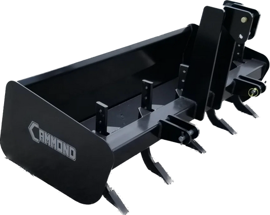 Cammond Economy Box Blade | Model BB48 To BB72 | Working Width 48" To 72" | Up To 40 HP | For Tractor