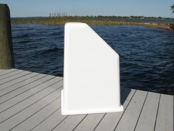RIO MARINE CUSTOMS | Fiberglass Boat Console | Model CMCC04 | 23" W x 30" H x 22" D | Nida-Core Reinforced | For 15' to 18' Feet Boats