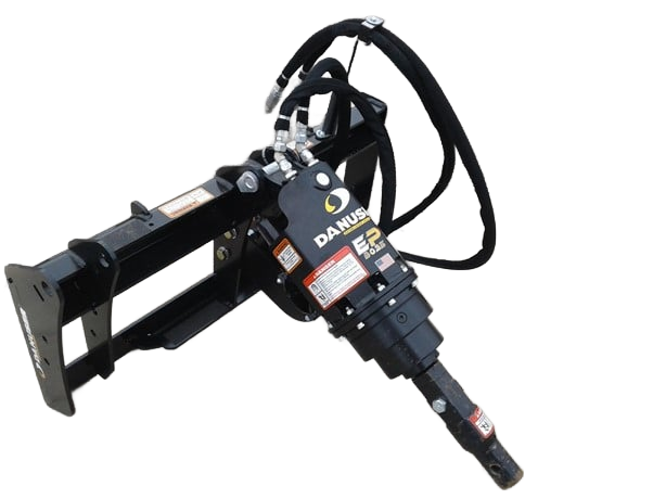 Danuser | Auger Drive | EP615 | 2" Hex Shaft | 24" Max Auger Diameter | 6–15 GPM Hydraulic Flow | For Mini Skid Steer