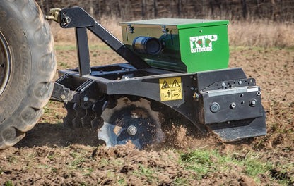 RTP Outdoors Ground Breaker Food Plot Planter | Model GB-6 | Width 75" inches | Horsepower 50 HP | For Tractors & UTVs
