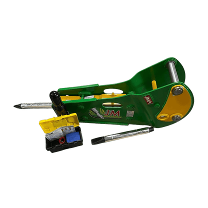 JMA Attachments Hydraulic Hammer | Pin Size 45mm, 50mm & 55mm | Energy Class 800 Joules | For Backhoe Loaders