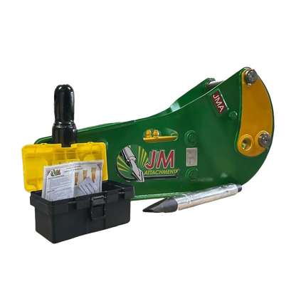 JMA Attachments Hydraulic Hammer | Pin Size 45mm, 50mm & 55mm | Energy Class 800 Joules | For Backhoe Loaders