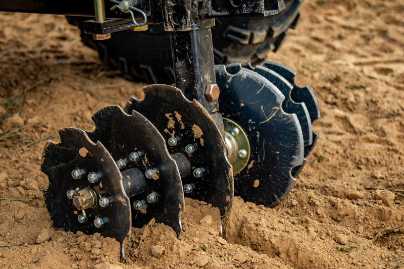 GroundHog MAX | ATV/UTV Disc Plow | Compact | 4–7+ MPH | For ATVs & UTVs