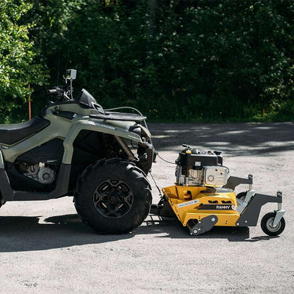 RAMMY 48" ATV LAWN MOWER 120 WITH HARDENED FLAIL STYLE GRASS BLADES & 344cc ENGINE