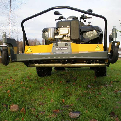 RAMMY 48" ATV LAWN MOWER 120 WITH HARDENED FLAIL STYLE GRASS BLADES & 344cc ENGINE