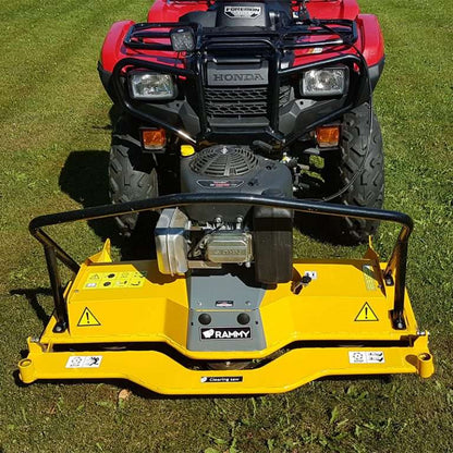 RAMMY 48" ATV BRUSH CUTTER 120 WITH HARDENED FLAIL STYLE GRASS BLADES