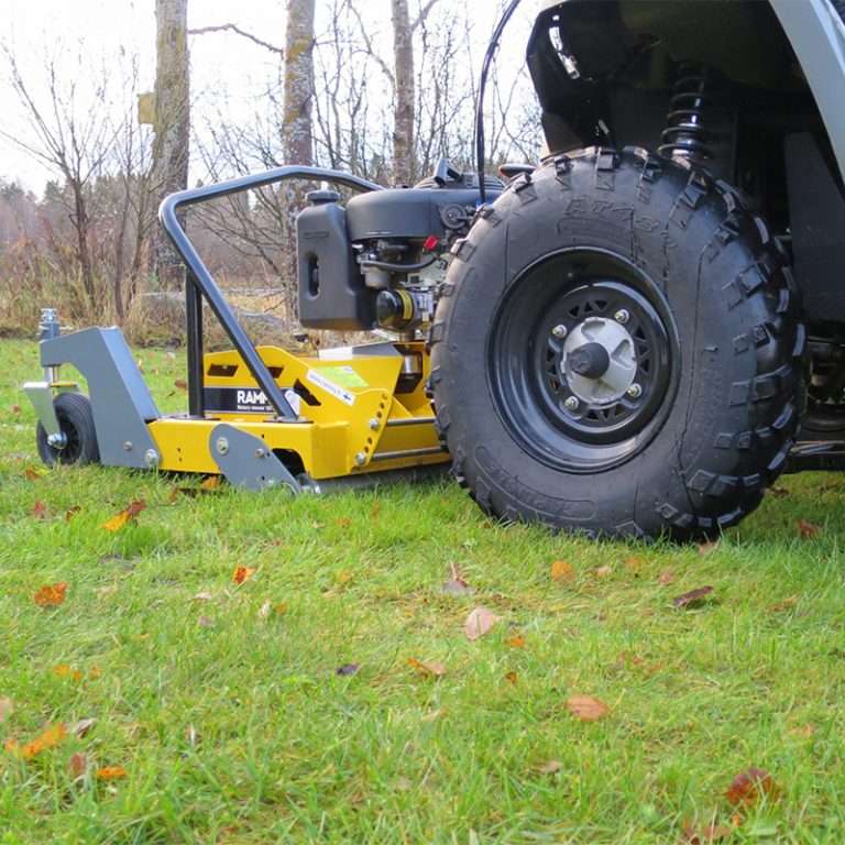 RAMMY 48" ATV LAWN MOWER 120 WITH HARDENED FLAIL STYLE GRASS BLADES & 344cc ENGINE