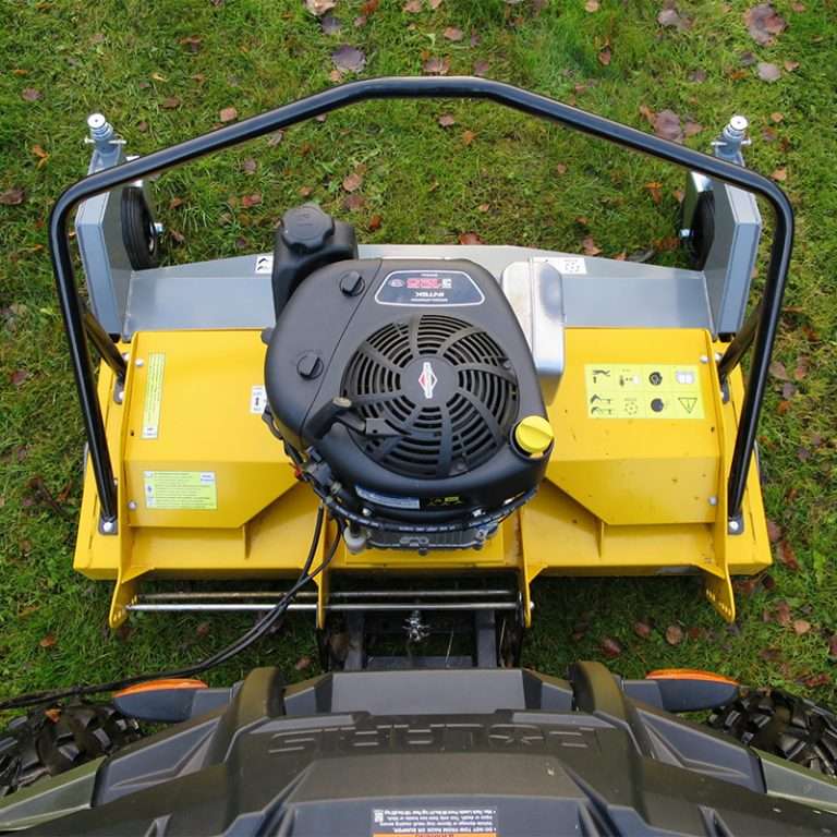 RAMMY 48" ATV LAWN MOWER 120 WITH HARDENED FLAIL STYLE GRASS BLADES & 344cc ENGINE