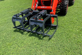 Farm-Maxx Root Grapple | Width 54", 60", 66" & 72" inches | Single & Dual Cylinder | For Tractor