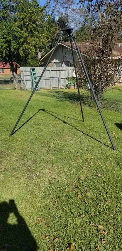 KShot Tripod Game Hoist W/ Gambrel | Model DRC-DTP-V2 | Height 107" | Capacity 500 lb | For Hunting & Field Dressing