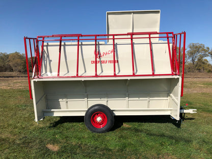 Apache Equipment 225 Creep/Self Feeder | Length 12' | Capacity 225 Bushel | Portable & Skid | For Daily Feeding Pressure