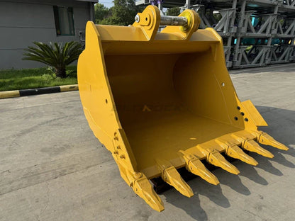 Bedrock Attachments General Purpose Bucket | Model EB349TBGP-80-3.82 | Width 80-Inch | Capacity 3.82 CU M | Machine Size 45-55 Tons | For Excavators CAT 349