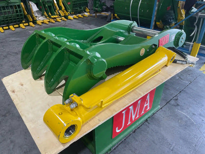 JMA Attachments Main Pin Hydraulic Thumb | Pin Size 80mm | For 16 - 25 Tons Excavators