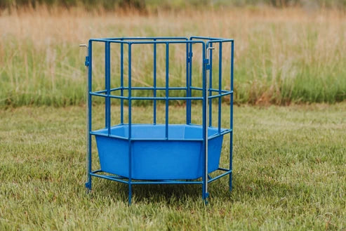 Sydell 6-Sided Sectional Feeder | #0811 | 32" Diameter | For Sheep & Goat Hay & Grain Feeder