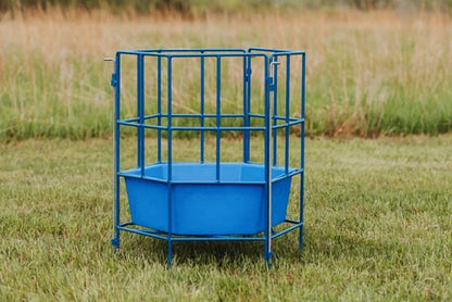 Sydell 6-Sided Sectional Feeder | #0811 | 32" Diameter | For Sheep & Goat Hay & Grain Feeder