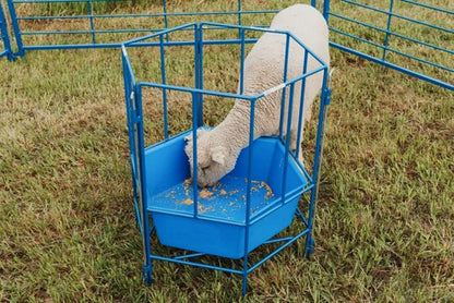 Sydell 6-Sided Sectional Feeder | #0811 | 32" Diameter | For Sheep & Goat Hay & Grain Feeder