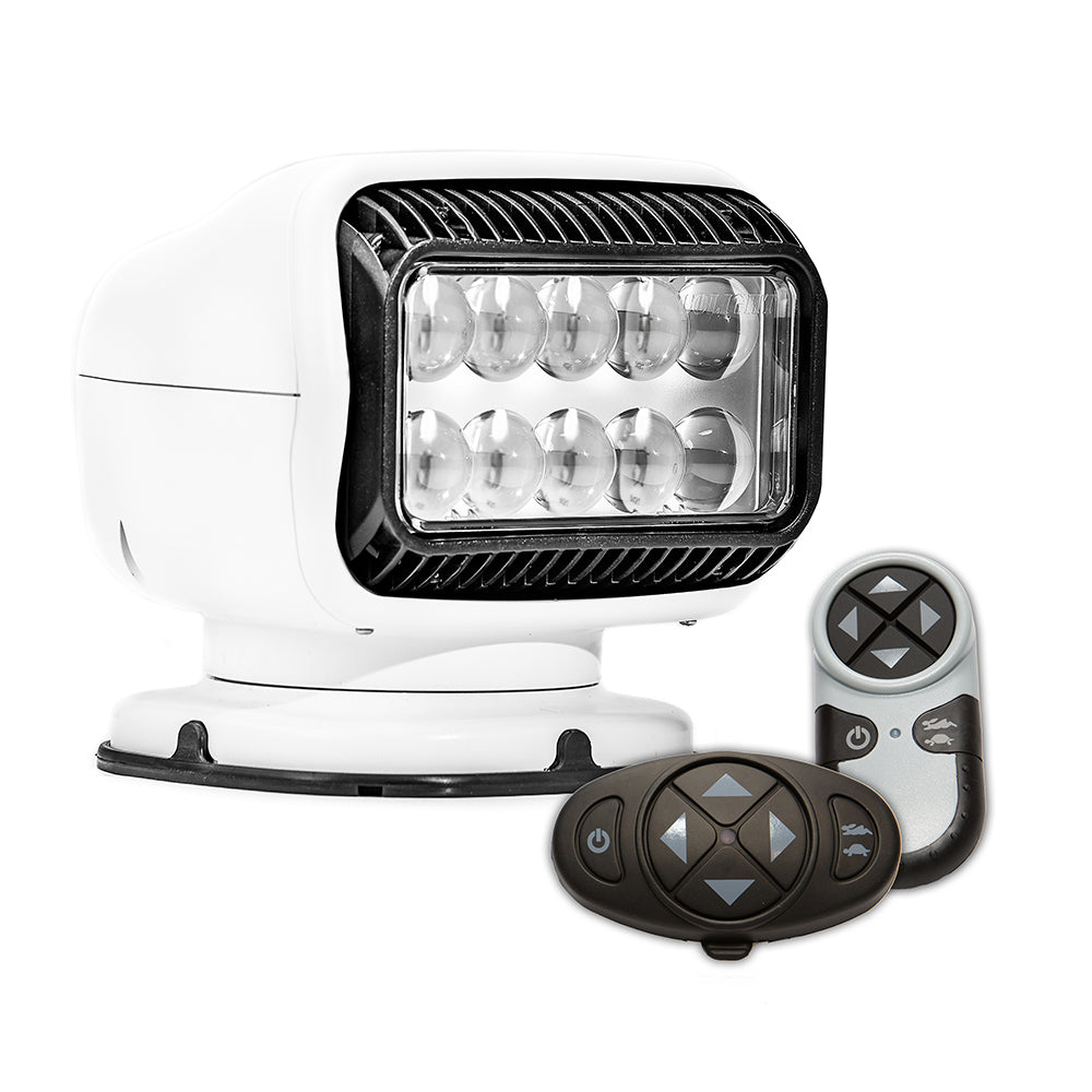 Golight Radioray | GT Series Permanent Mount - White LED | Wireless Handheld  Wireless Dash Mount Remotes [20074GT]