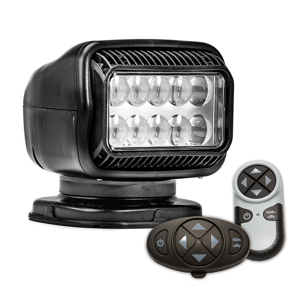 Golight Radioray | GT Series Permanent Mount - Black LED | Wireless Handheld  Wireless Dash Mount Remotes [20574GT]