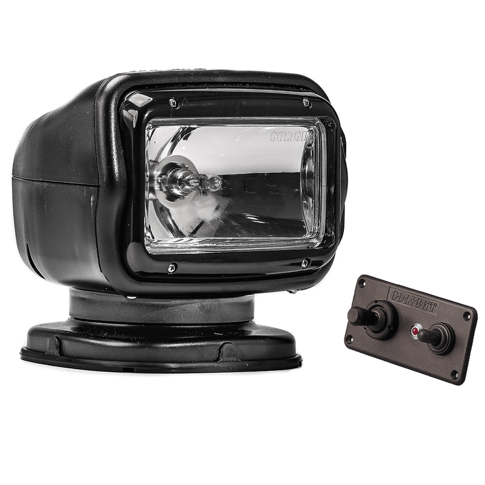 Golight | Radioray GT Series Permanent Mount | Black Halogen - Hard Wired Dash Mount Remote [2021GT]