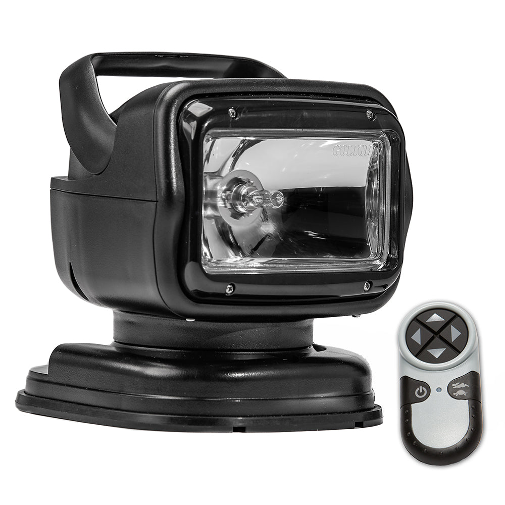 Golight | Radioray GT Series Portable Mount | Black Halogen - Wireless Handheld Remote Magnetic Shoe Mount [7951GT]