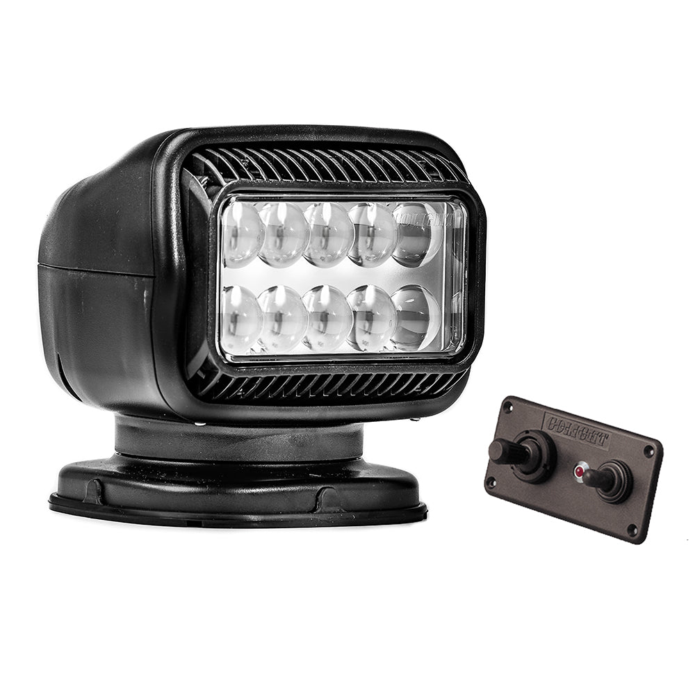 Golight | Radioray GT Series Permanent Mount | Black LED - Hard Wired Dash Mount Remote [20214GT]