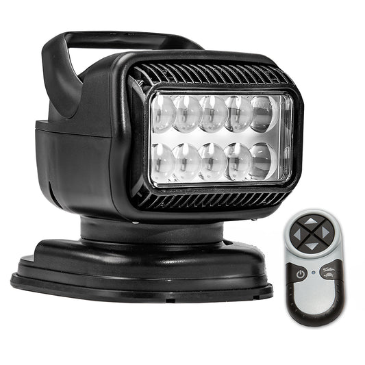 Golight Radioray | GT Series Portable Mount - Black LED | Handheld Remote Magnetic Shoe Mount [79514GT]