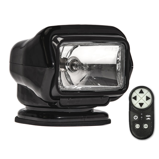 Golight | Stryker ST Series Permanent Mount Black Halogen | w/Wireless Handheld Remote [3051ST]