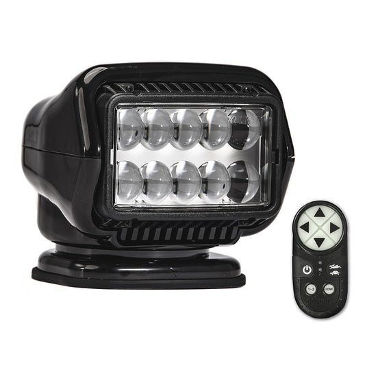 Golight Stryker | ST Series Permanent Mount Black LED | Wireless Handheld Remote [30514ST]